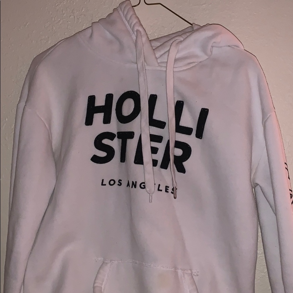 White Hollister sweater